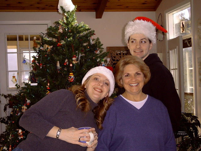 No camera hogs here!