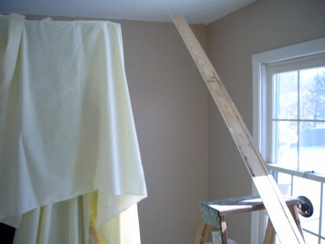 Removing the baseboards