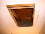 Looking into the attic